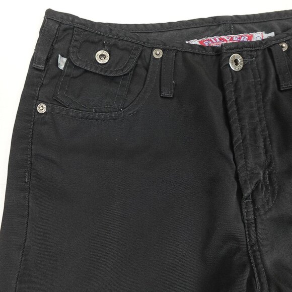 Vintage Silver Jeans Flare Bootcut Cargo Pants Women's 28 Made in Canada 90s - Picture 7 of 14